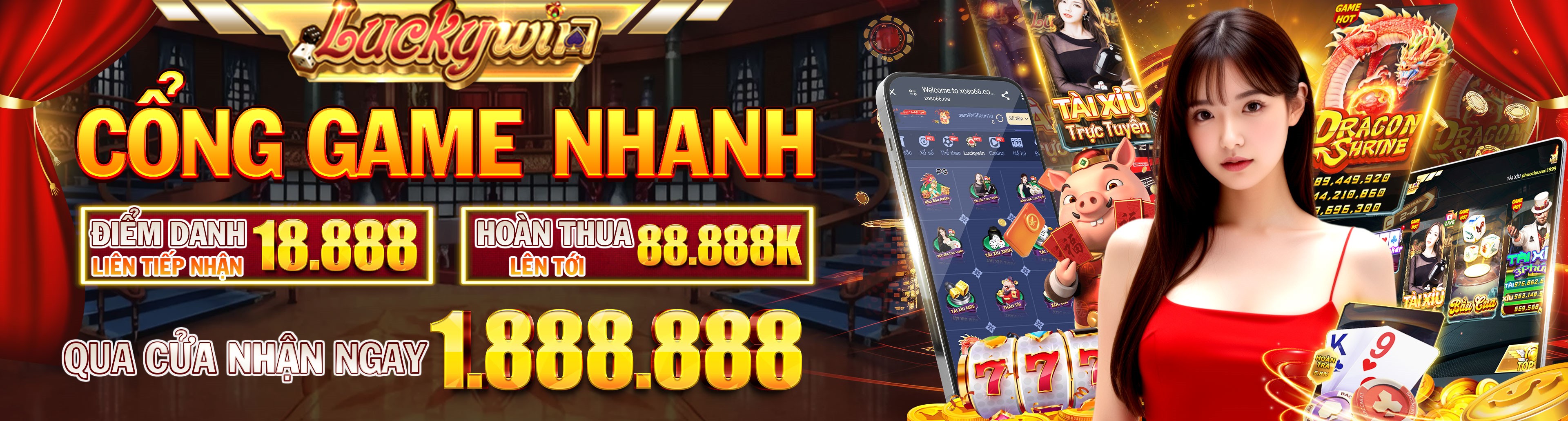Hình ảnh quảng cáo của 88go hiển thị nền tảng và các lợi ích